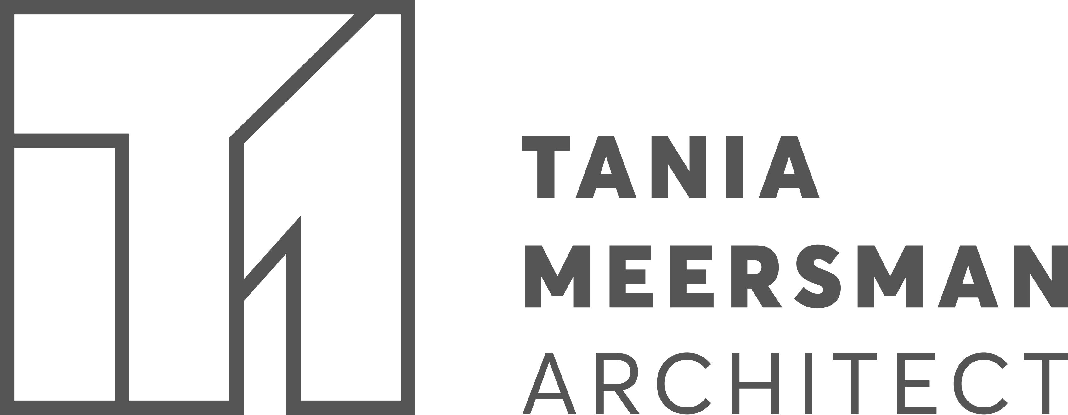 Logo Tania Meersman Architect